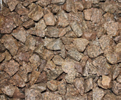 Granit Ziersplitt Porphyrrot