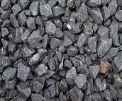 Basalt Ziersplitt Schwarz