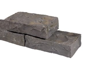 Basalt Mauerstein Schwarz