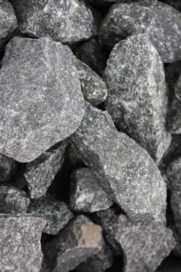 Granit Ziersplitt Schwarz